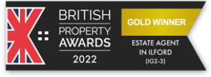 British Property Awards 2022 Gold Award Kurtis Property